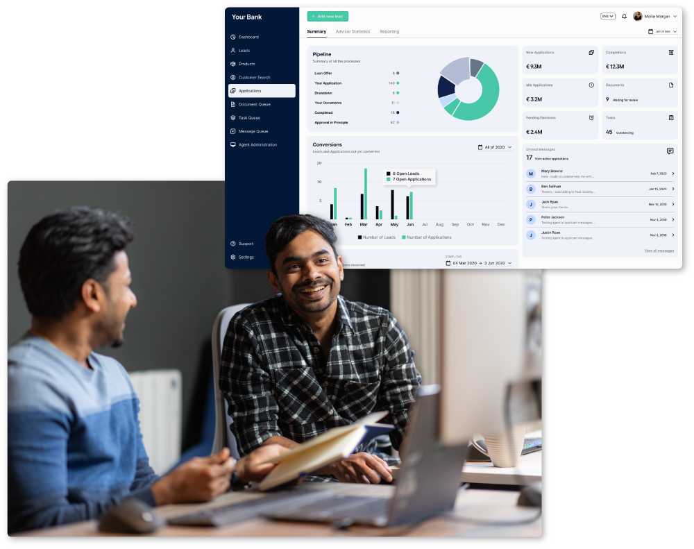 CreditLogic Company Dashboard